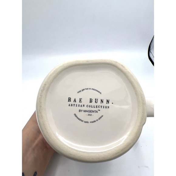 New Rae Dunn Double Sided Scaredy Cat Halloween Mug 16 oz - Picture 5 of 8